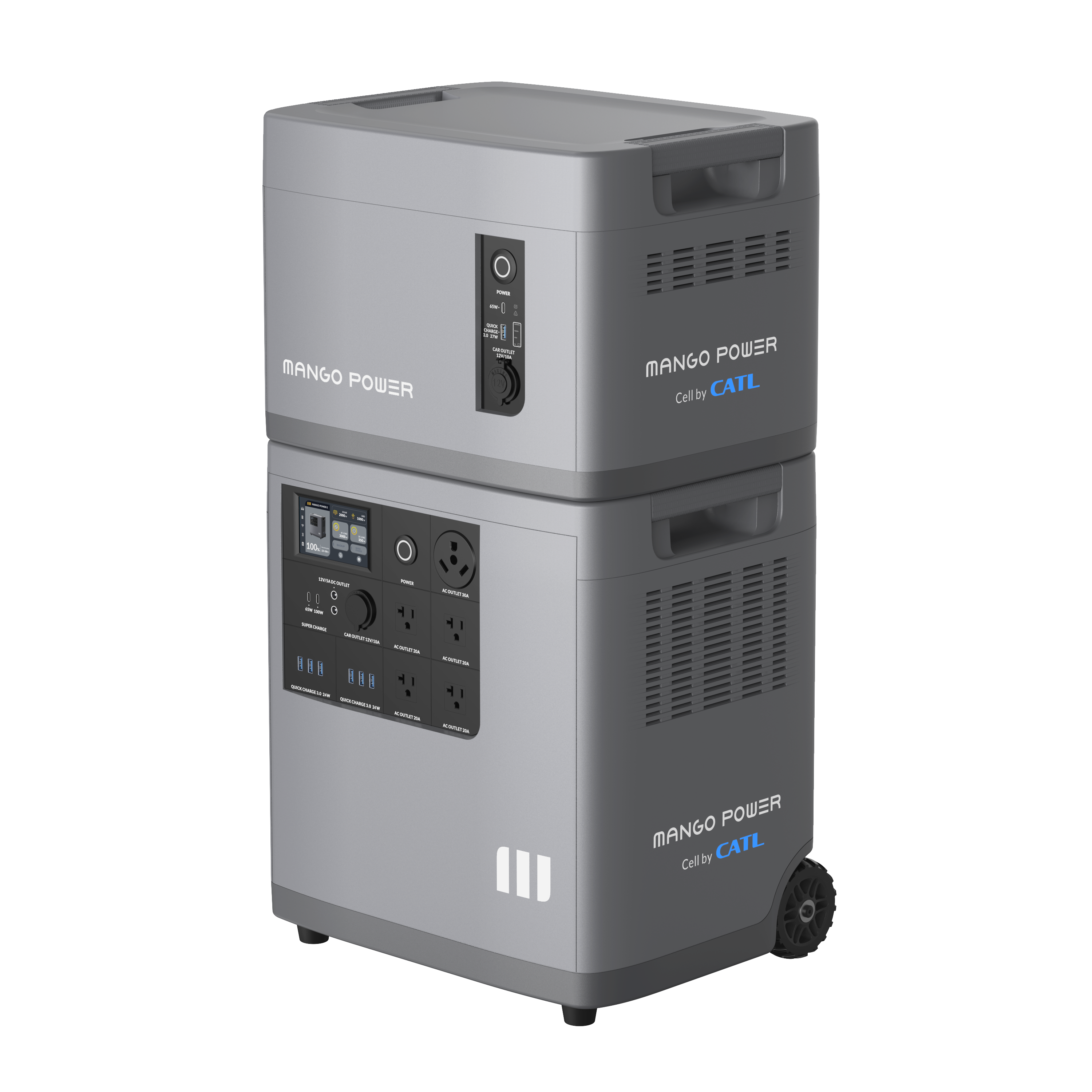 Mango Power E with Expansion Battery (7kWh Capacity, 3Kw Output, 120V)